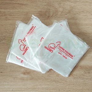 HDPE Transparent Flat Bag Without Printing – 613 (6*13)