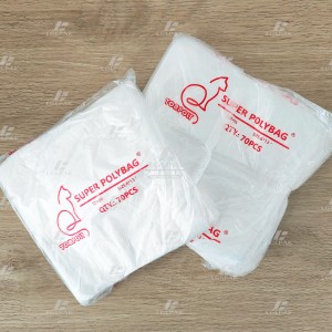 HDPE Transparent Flat Bag Without Printing – 613 (6*13)