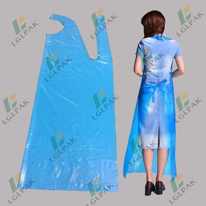 High reputation Throw Away Containers - Disposable plastic aprons – LGLPAK