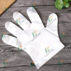 Manufactur standard Promotional Paper Cups - Disposable plastic gloves – LGLPAK