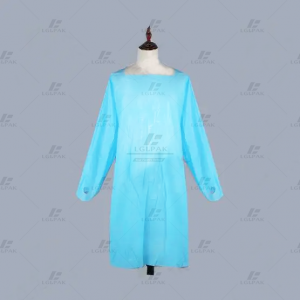 Disposable protective aprons with sleeves
