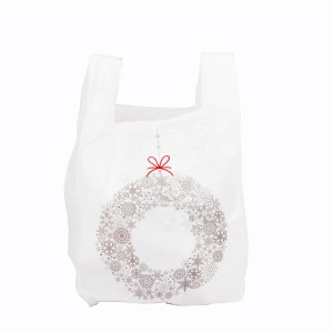 Quoted price for China Custom Puncture Resistance Plastic Vest Carrier Bags