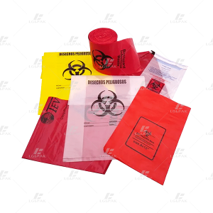 HDPE Biohazard bag in bulk