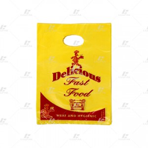 HDPE Die-cut Bags Shopping Bag with Printing to Ghana Market