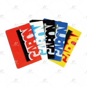 HDPE Die-cut Shopping Bag with Printing