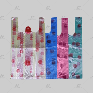 HDPE Plastic Grocery Bag With Printing