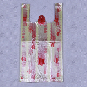 HDPE Plastic Grocery Bag With Printing