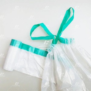HDPE trash bag on roll for home use