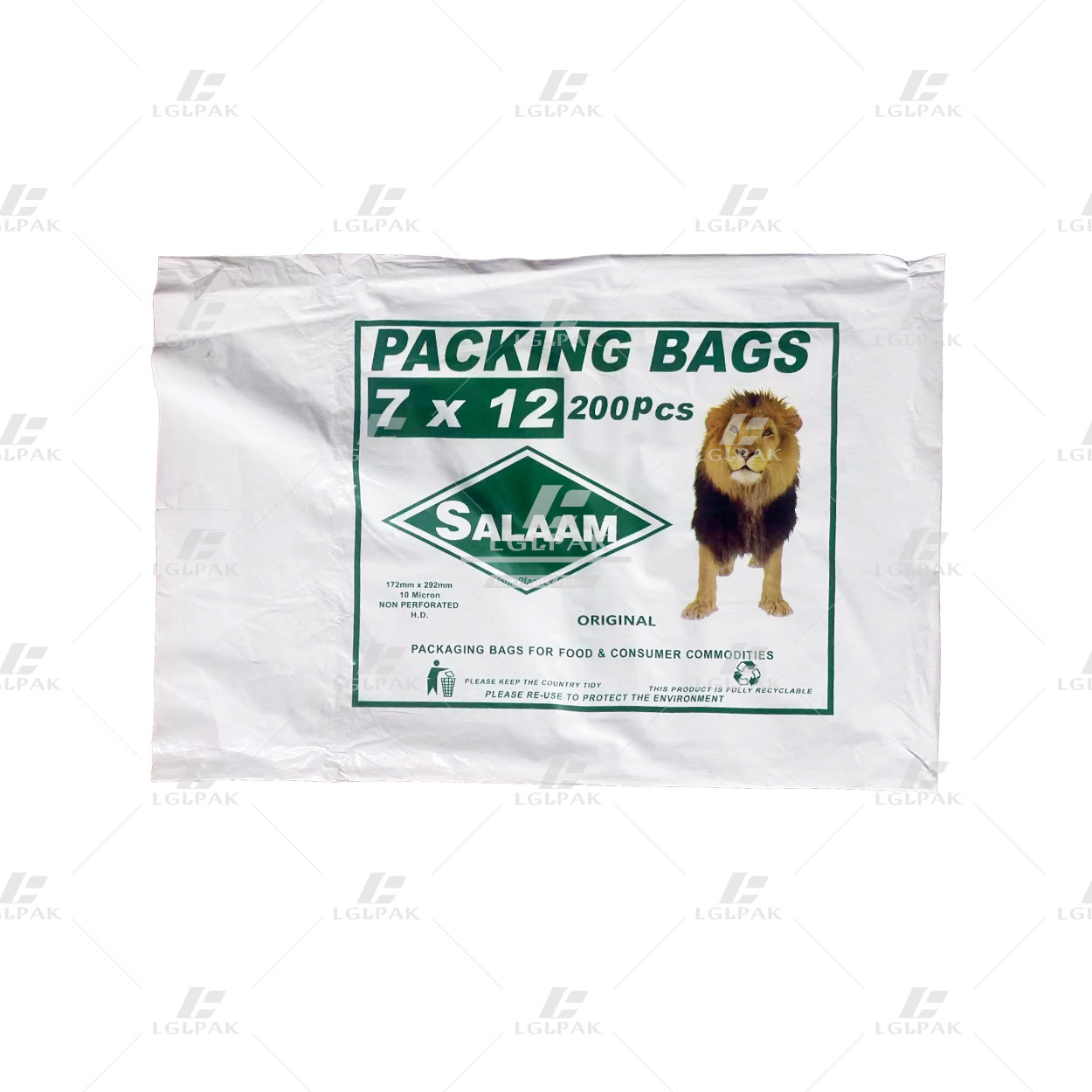 High Quality HDPE Clear Flat water Bag Without Printing – 712 to Congo market (2)