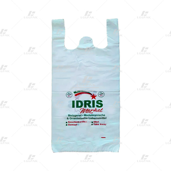 Market Plastic Shopping Bag with Printing 1
