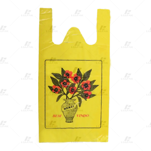 Multi Color Printing Shopping Grocery Bag