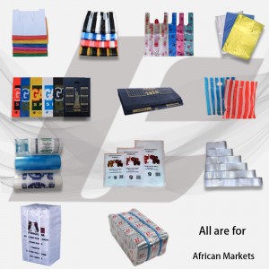 HDPE STRIPE DIE-CUT GARMENT POLYBAG