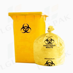 Reasonable price China PVA Total Melt-Away Biohazard Eco Bags Disposable Dissolved Plastic Laundry Bag