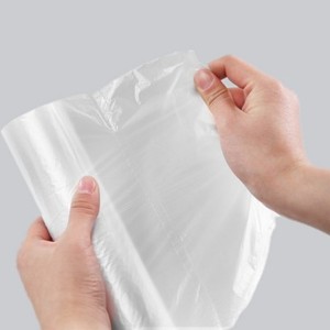 LDPE transparent flat vegetable bags for fridge-point segmant