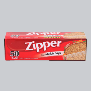 LDPE transparent ziploc freezer bags for storage-package