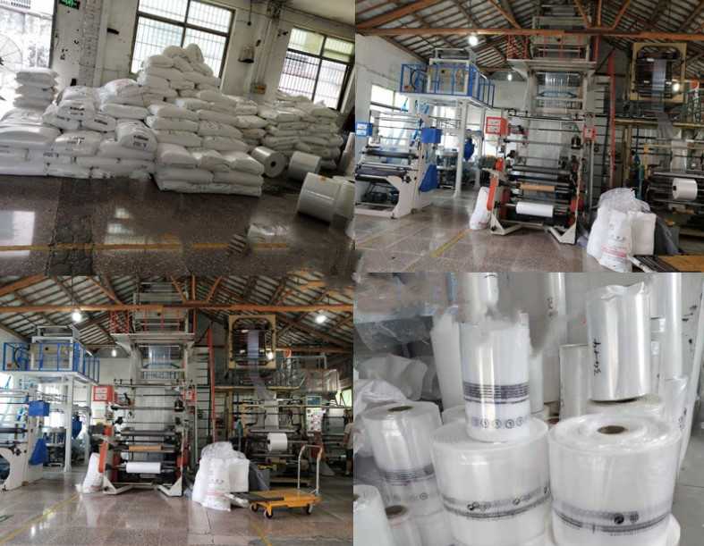 Plastic cover for clothes-workshop