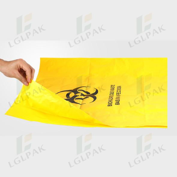 biohazard bag -gusset