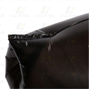 black recycle plastic bin bags in bulk-bottom