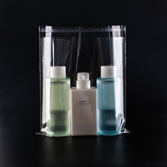 bopp self adhesive bag bottle