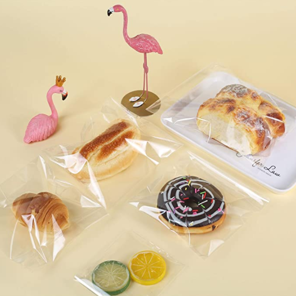 bopp self adhesive bag bread