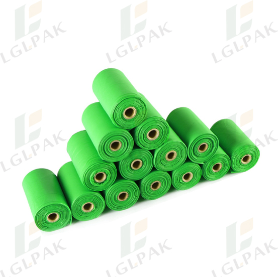 dog waste bag on roll- roll