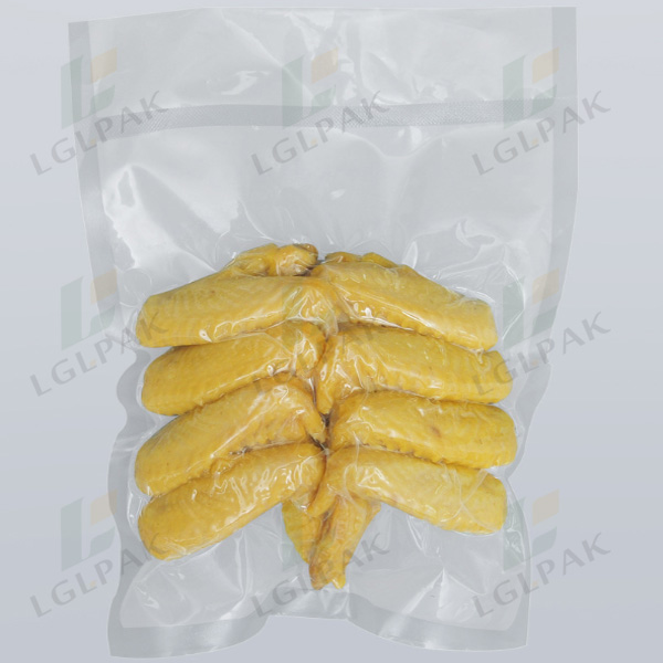 plastic transparent food saver vacuum bags-food2